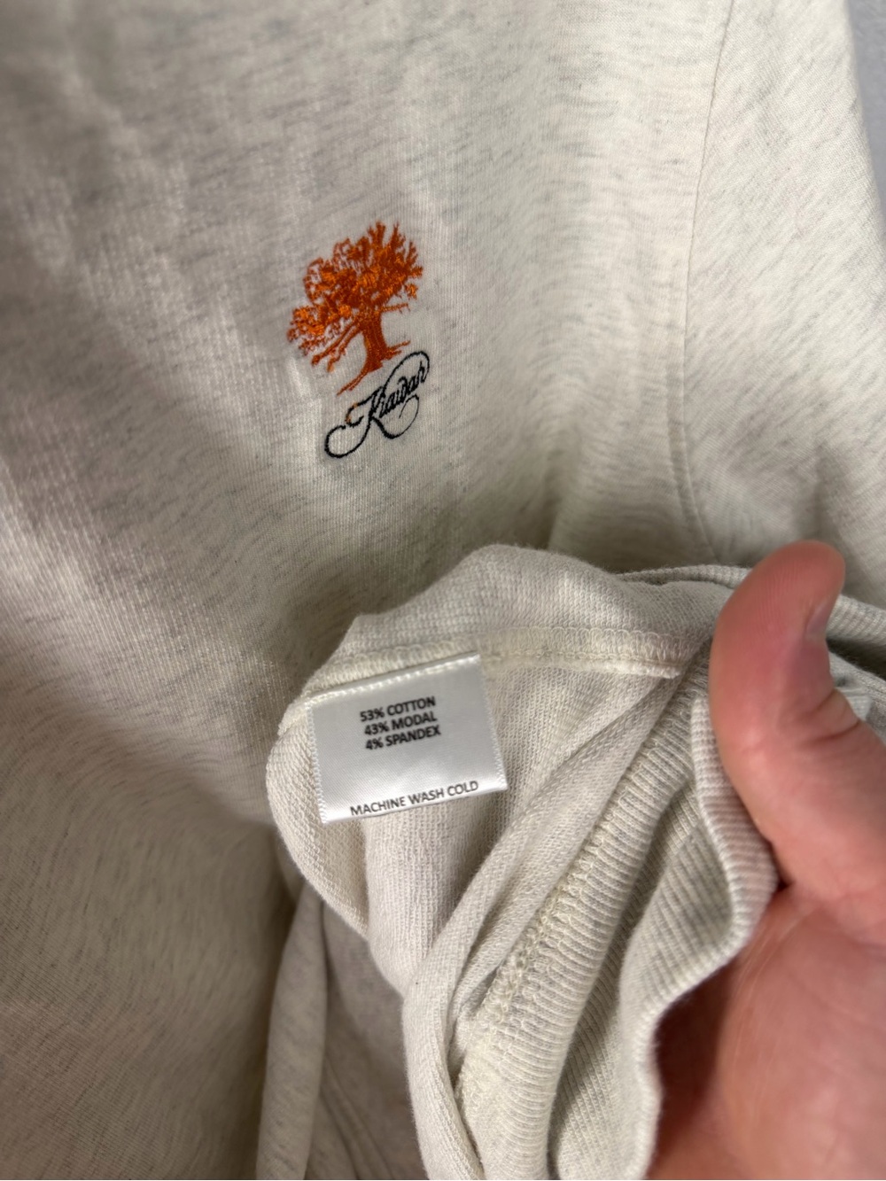Peter Millar Women’s Kiawah Island Golf Hoodie Oatmeal Size Large - Picture 5 of 6